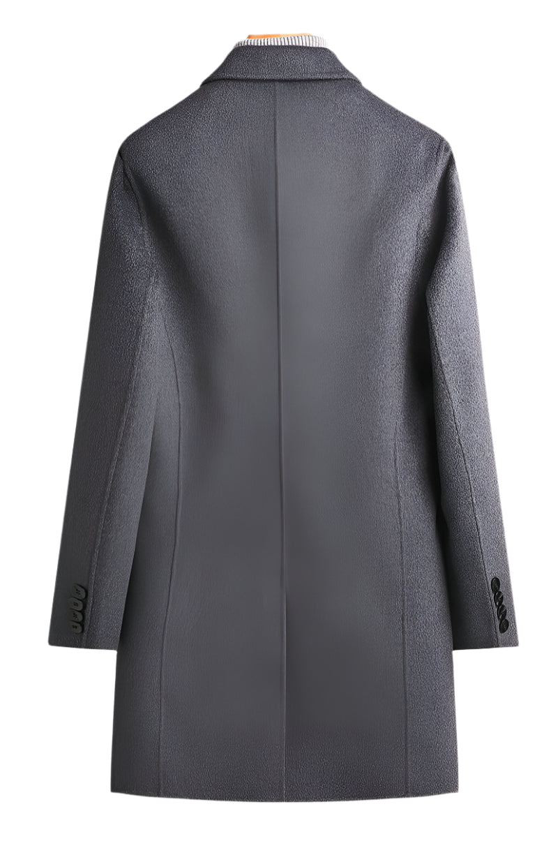 Men's Premium Wool Coat with Down Lining | Winter Luxury Collection
