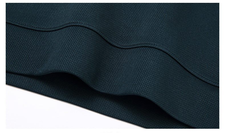 Men's Long Sleeve Performance Polo | Classic Minimal Design