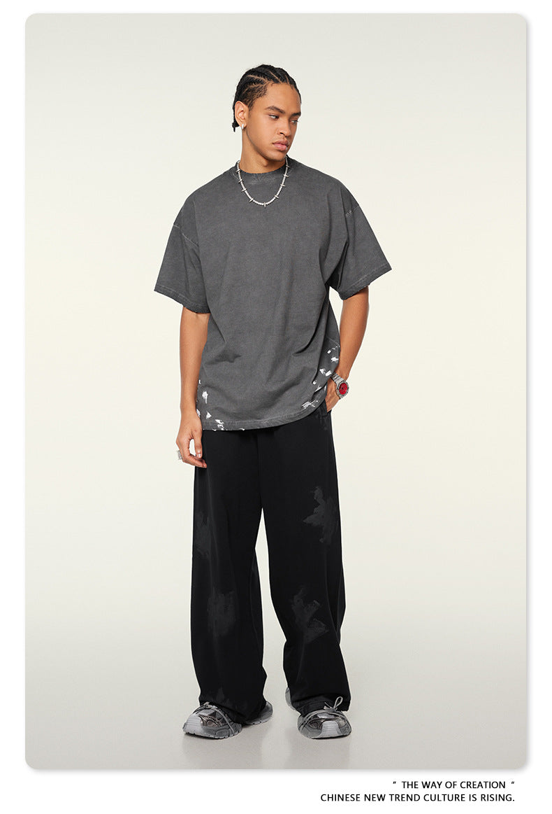 Men's Oversized Wide Leg Casual Pants