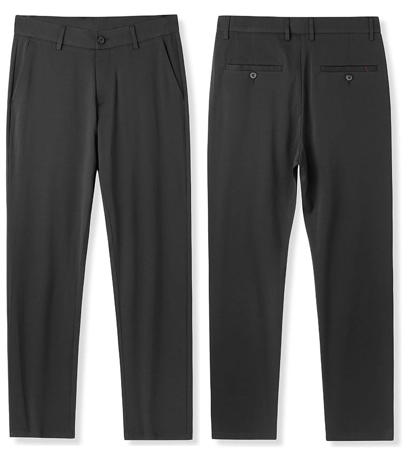 Men's Premium Comfort Slacks | Professional Wrinkle-Free Business Trousers