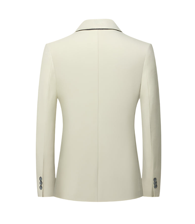 Men's Wool-Blend Blazer | Wrinkle-Free Business Casual Suit Jacket