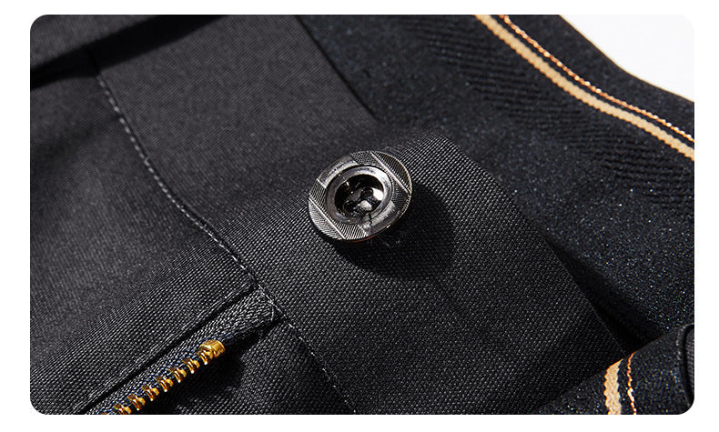 Men's Natural Mulberry Silk Tailored Pants | Luxurious Wrinkle-Free Trousers