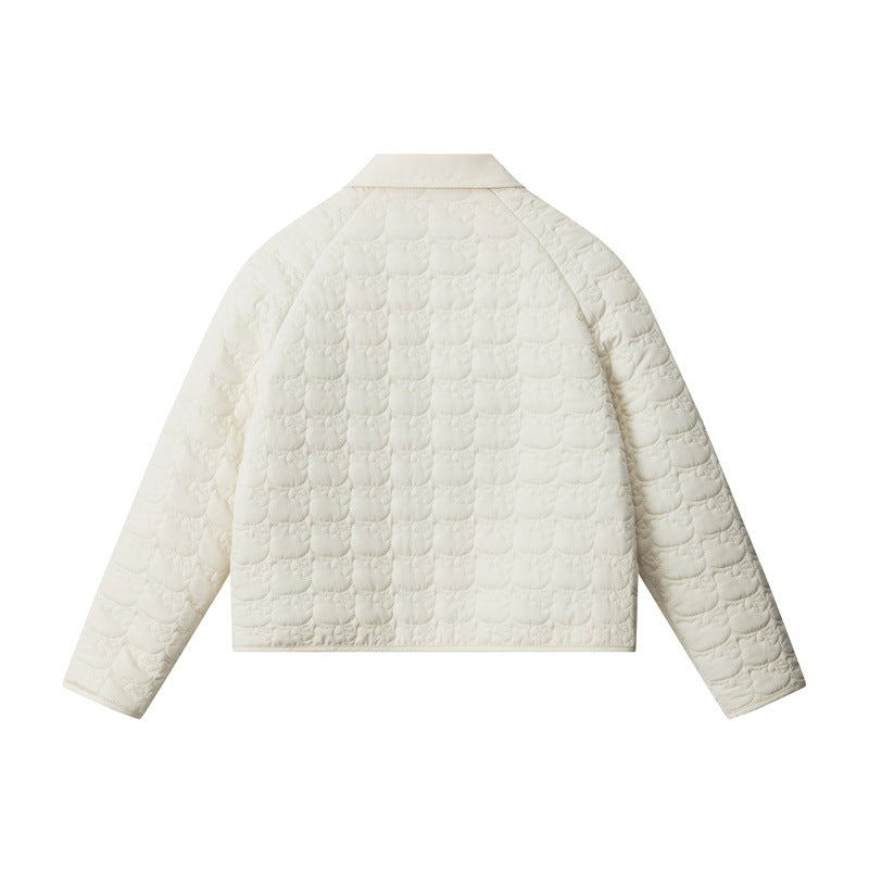 Quilted Love Embroidered Jacket