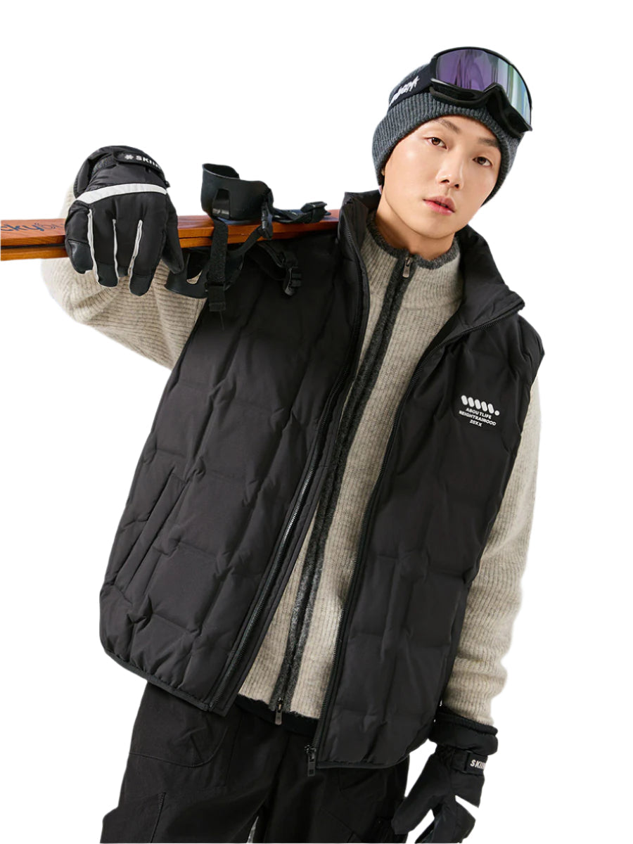 Men's Summit Edge Puffer Vest | Down-Fill Winterwear