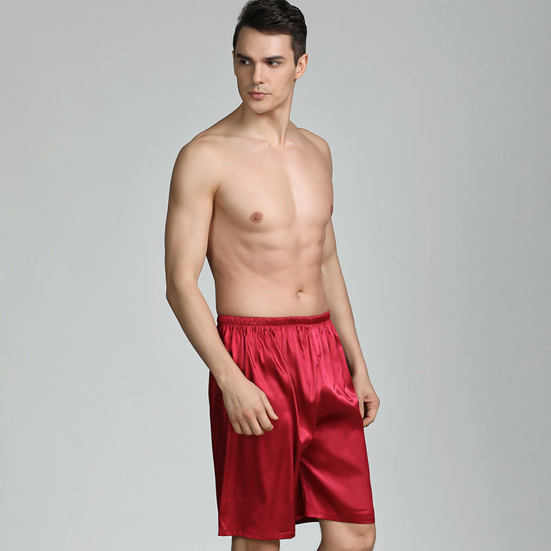 Men's Silky Soft Sleep Shorts - Solid Colors