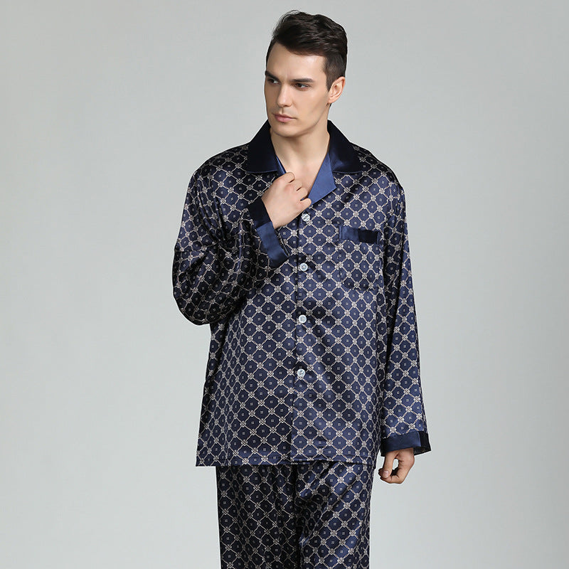 Premium Men's Silky Smooth Pajama Set