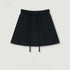 Black drawstring skirt