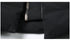 Detail of decorative trim edge with contrast piping along interior closure of coat