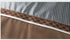 Detailed shot of the coat's interior lining, showcasing a geometric pattern and brown trim for added style and durability