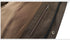 Interior pocket of a black and brown winter coat with a secure metal zipper, ideal for storing small essentials