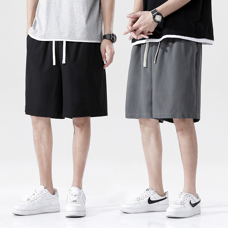 Quick-Dry Elastic Waist Summer Shorts