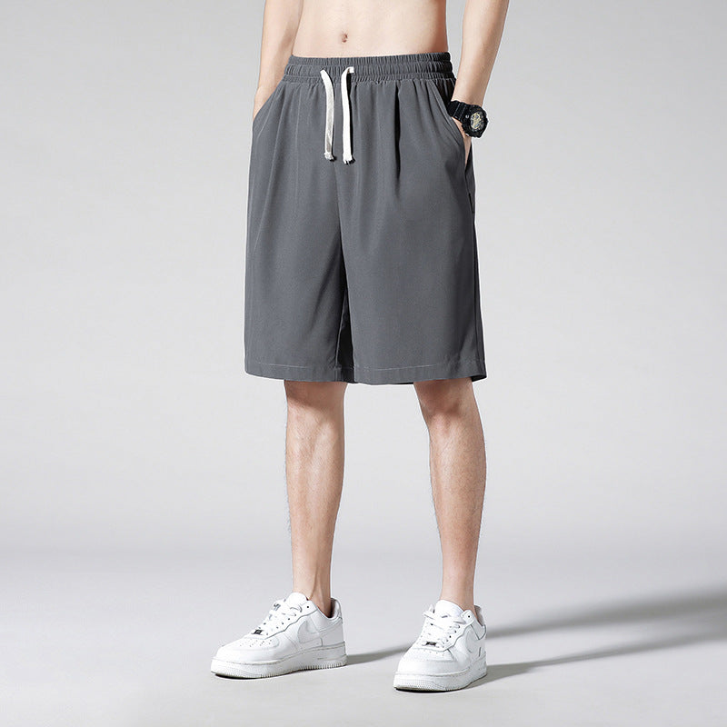Quick-Dry Elastic Waist Summer Shorts