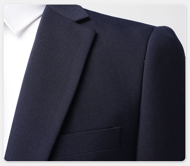 Men's Italian Double-Vent 2-Piece Suit | Premium Business Collection
