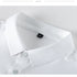 Close-up of white polo shirt collar and tag, showing interior construction and brand label