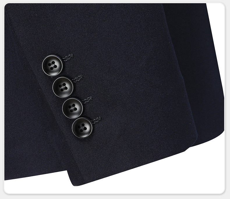 Men's Italian Double-Vent 2-Piece Suit | Premium Business Collection
