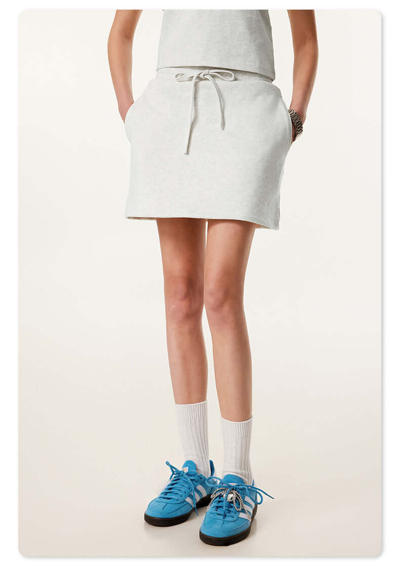 Off-white skirt detail