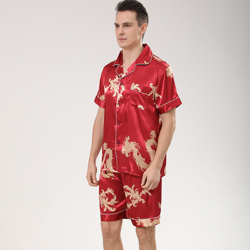 Men's Premium Print Pajama Set