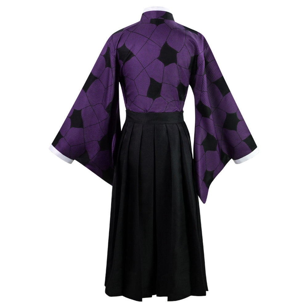 Purple Kimono Cosplay Costume, Anime Robe with Belt | Halloween Outfit