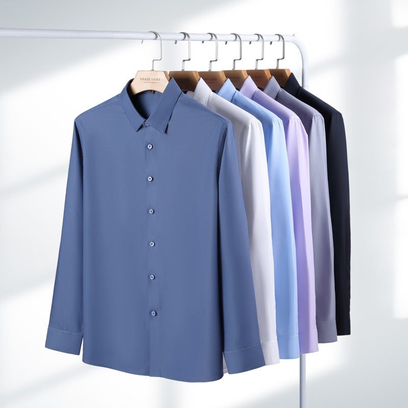 Men's Waterproof Business Shirt | Premium Stain-Resistant Collection