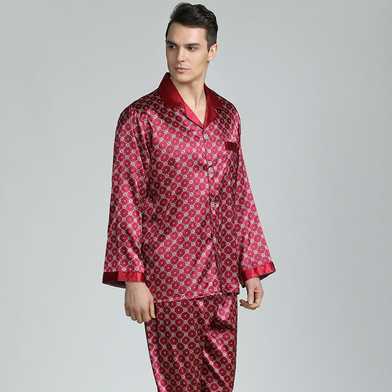 Premium Men's Silky Smooth Pajama Set