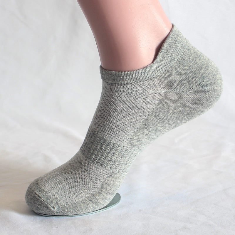 Premium Men's No-Show Athletic Socks (2 Pairs)