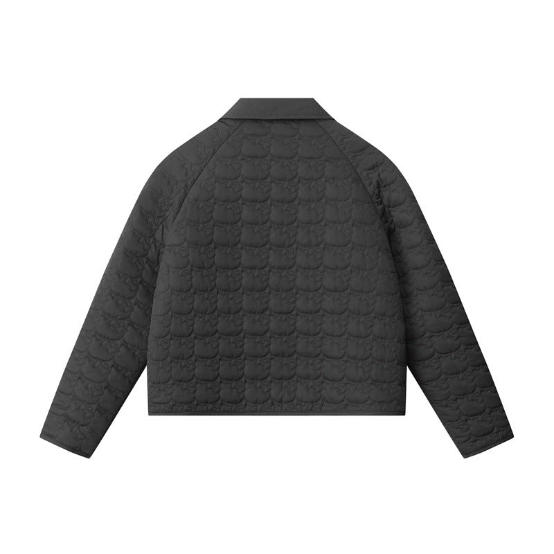 Quilted Love Embroidered Jacket