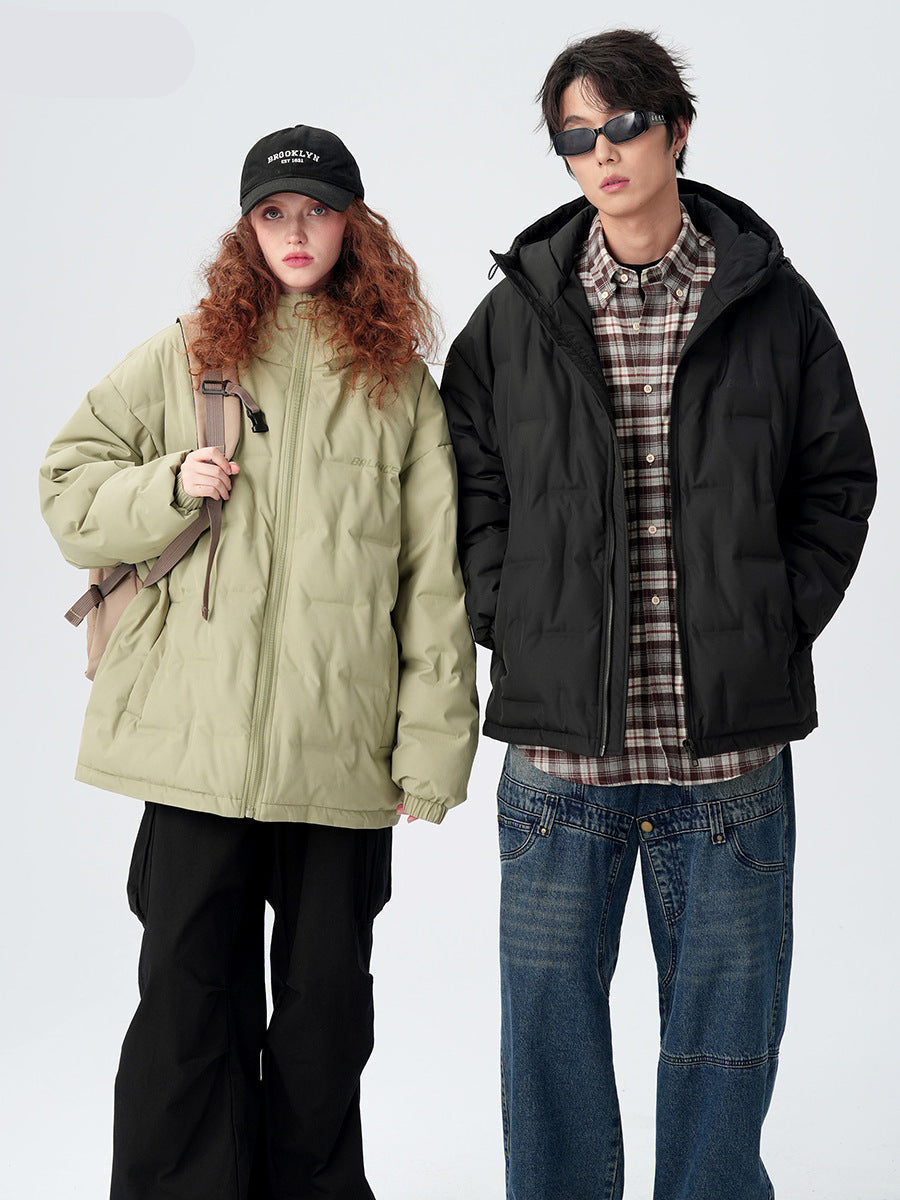 Minimalist Digital Down Puffer Jacket