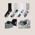 Color range of 7A sport socks with cushioned sole detail and breathable knit texture, showing material construction