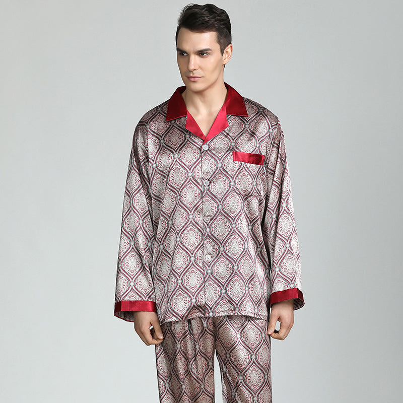Premium Men's Silky Smooth Pajama Set