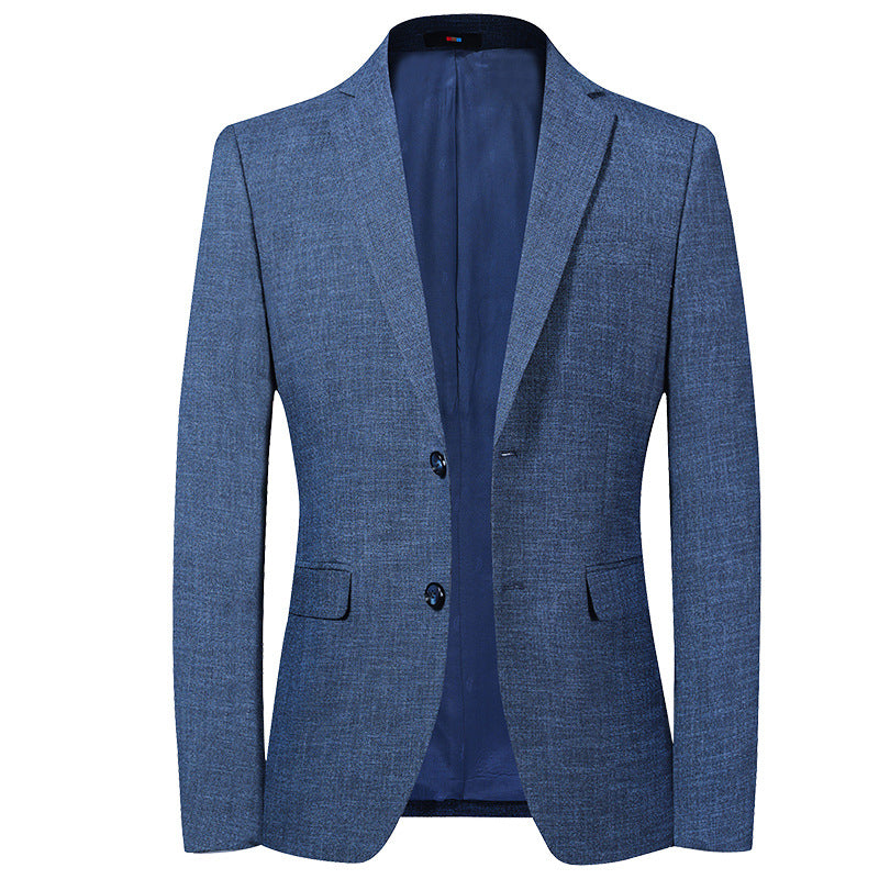 Men's Textured Two-Button Blazer | Modern Business Casual Collection