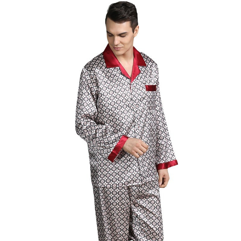 Premium Men's Silky Smooth Pajama Set