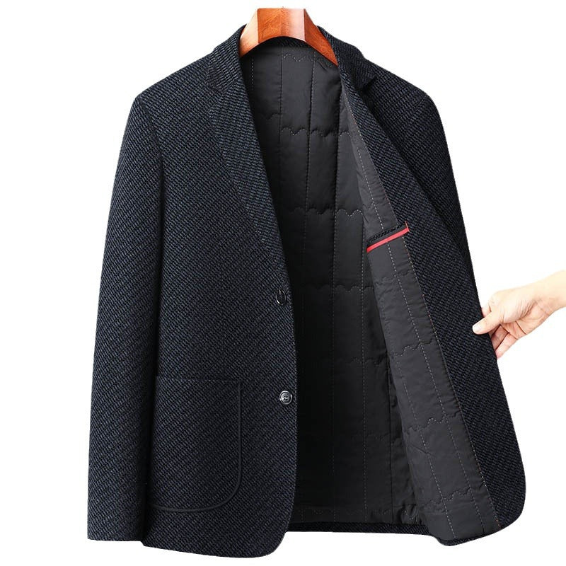 Blazer acolchado a medida para hombre | Chaqueta cálida de invierno