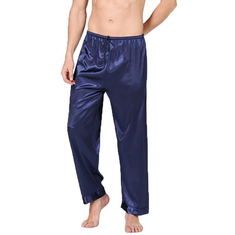 Pantalones de dormir suaves y sedosos para hombre