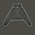 Dark Olive Cropped Hoodie – Relaxed Fit Streetwear Hoodie – A deep olive green hoodie with an oversized silhouette, perfect for casual wear