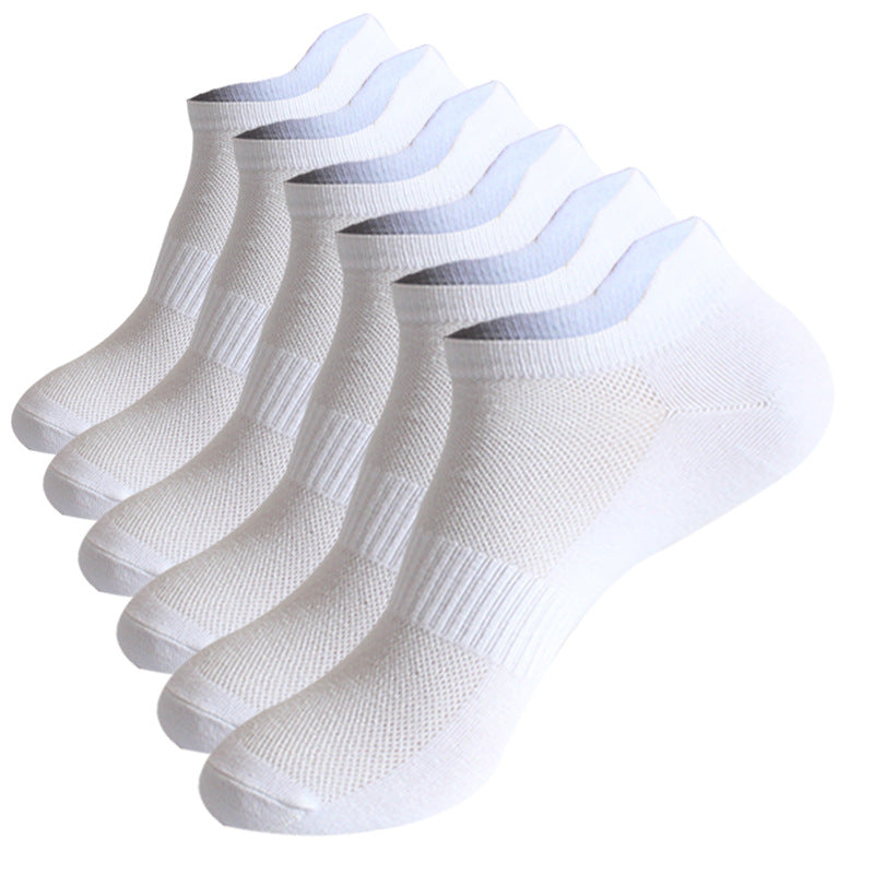 Premium Men's No-Show Athletic Socks (2 Pairs)