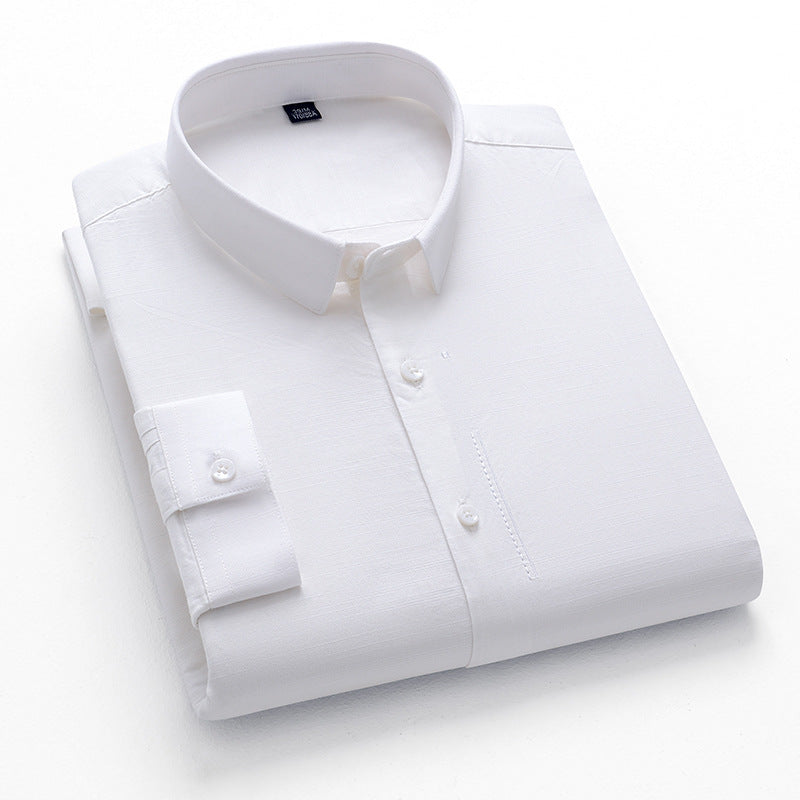 Men's Premium Cotton Business Shirt | Modern Textured Design