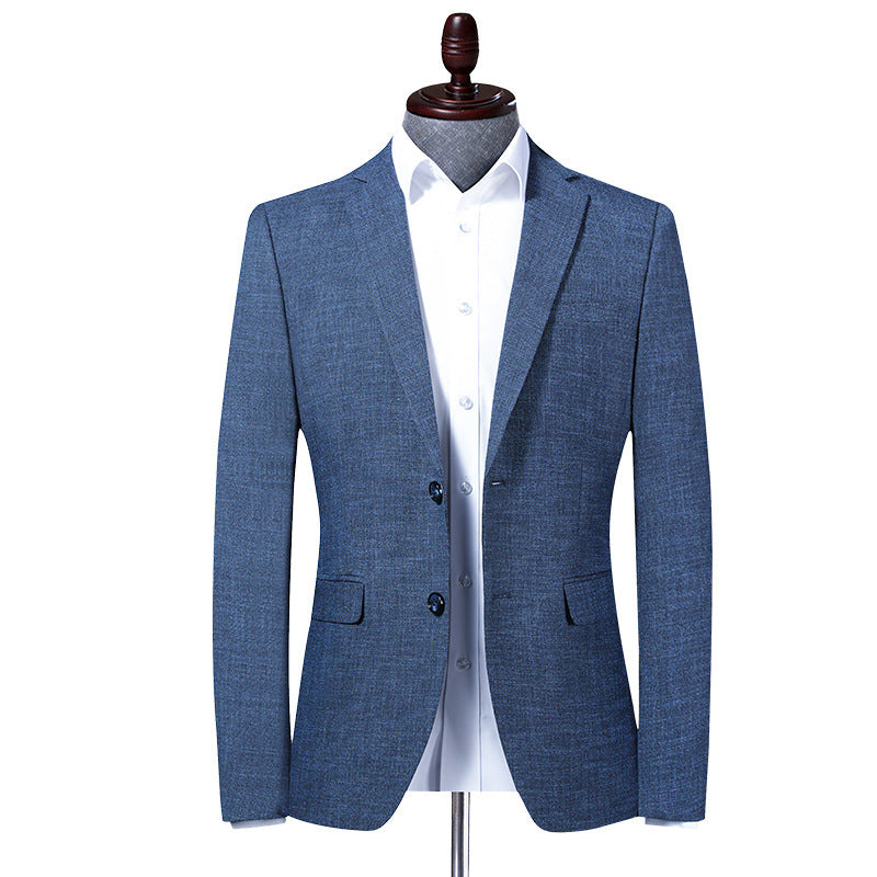 Men's Textured Two-Button Blazer | Modern Business Casual Collection
