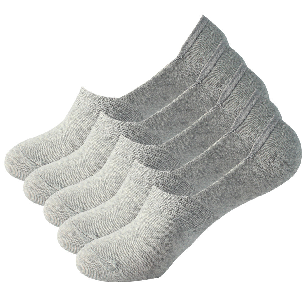 Men's No-Show Cotton Liner SocksMen's No-Show Cotton Liner Socks (2 Pairs)