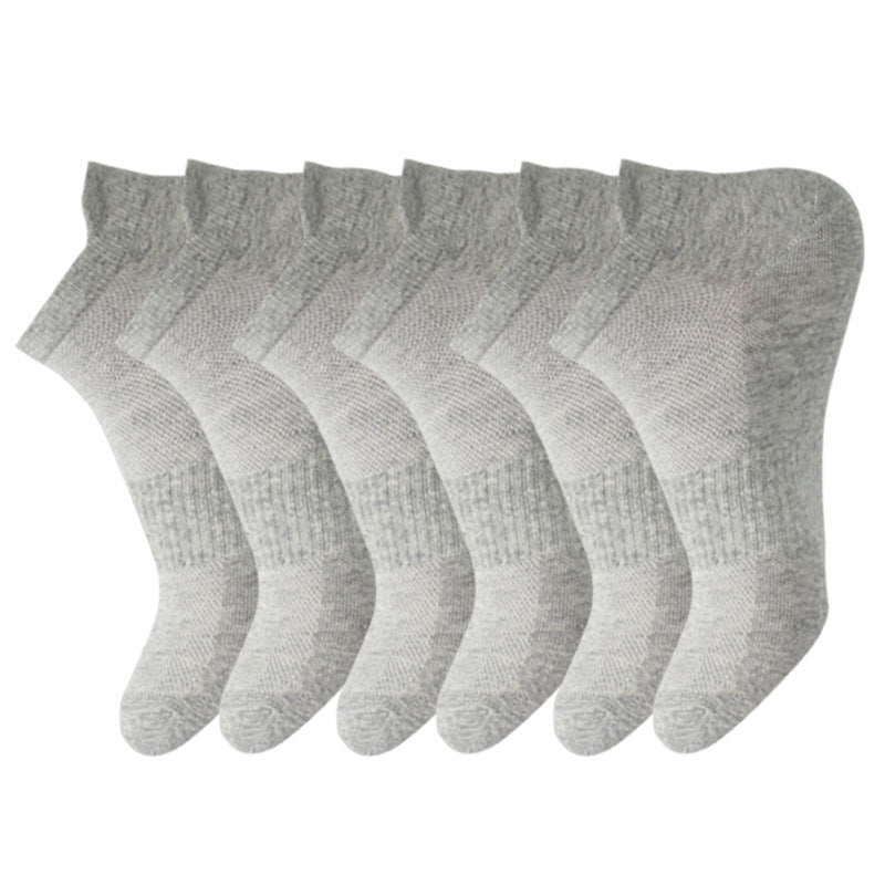 Premium Men's Plus Size No-Show Mesh Socks (2 Pairs)