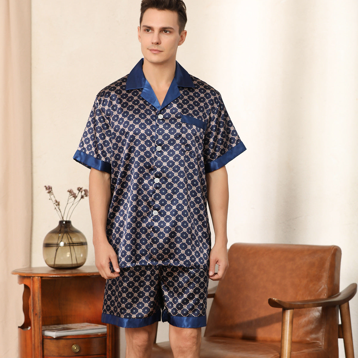Men's Premium Print Pajama Set