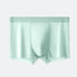 Off green men's boxer briefs featuring soft microfiber material and comfortable waistband