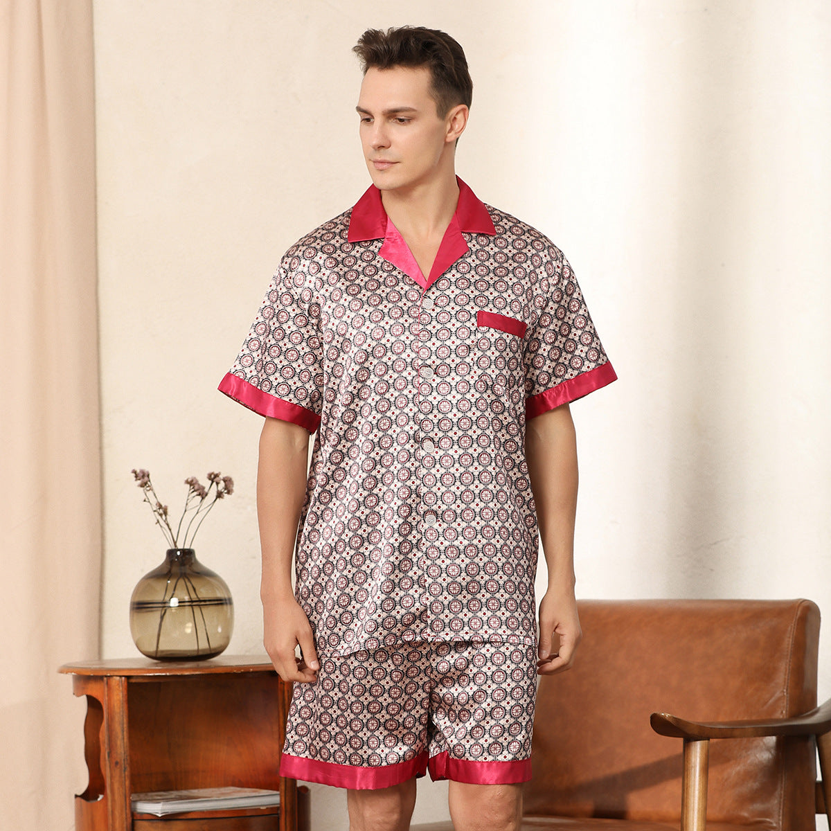 Men's Premium Print Pajama Set