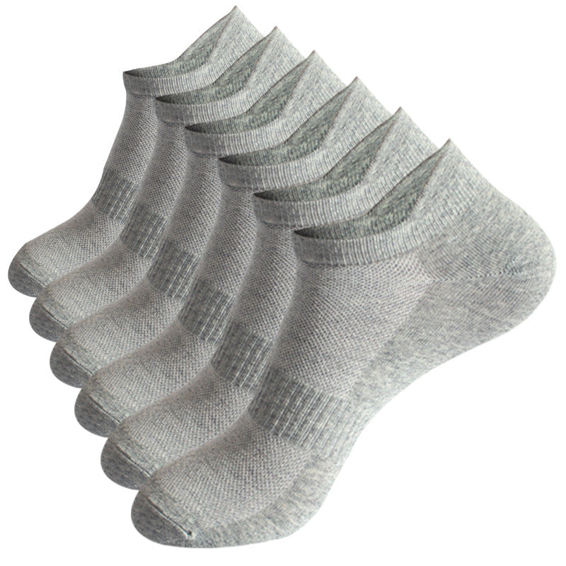 Premium Men's No-Show Athletic Socks (2 Pairs)