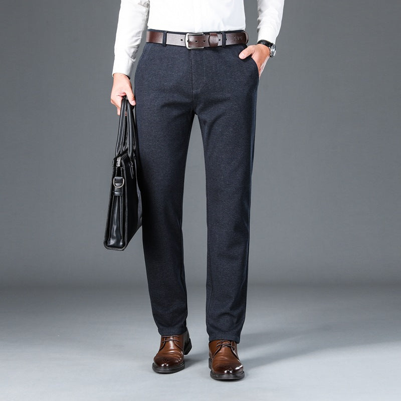 Men's Stretch Dress Pants | Professional Business Casual Suit Trousers   ZINNTRA