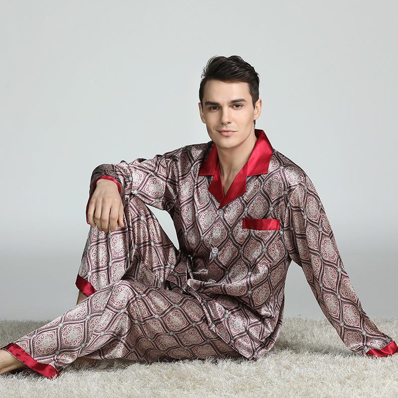 Premium Men's Silky Smooth Pajama Set
