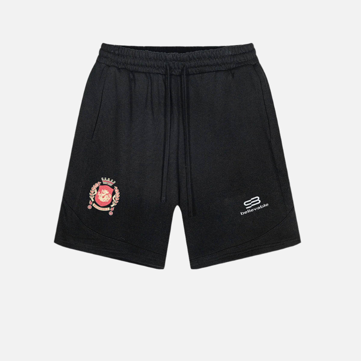 Men's Premium Athletic Embroidered Shorts | Vintage Sport Collection
