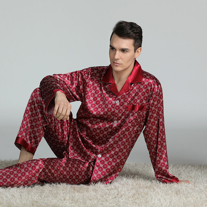 Premium Men's Silky Smooth Pajama Set