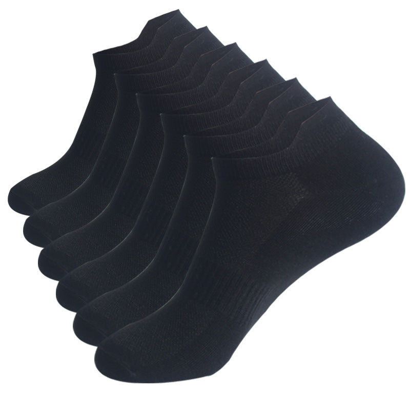 Premium Men's No-Show Athletic Socks (2 Pairs)