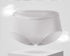 Antibacterial brief in silver grey made with cotton