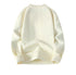 Back view cream sweater
